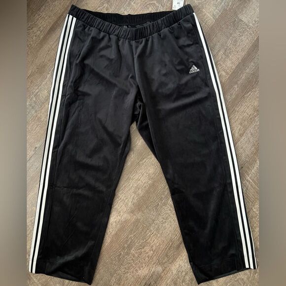 Adidas Plus Y2K Glam Velour Wide-Leg Track Pants- Size 3X - Picture 4 of 11
